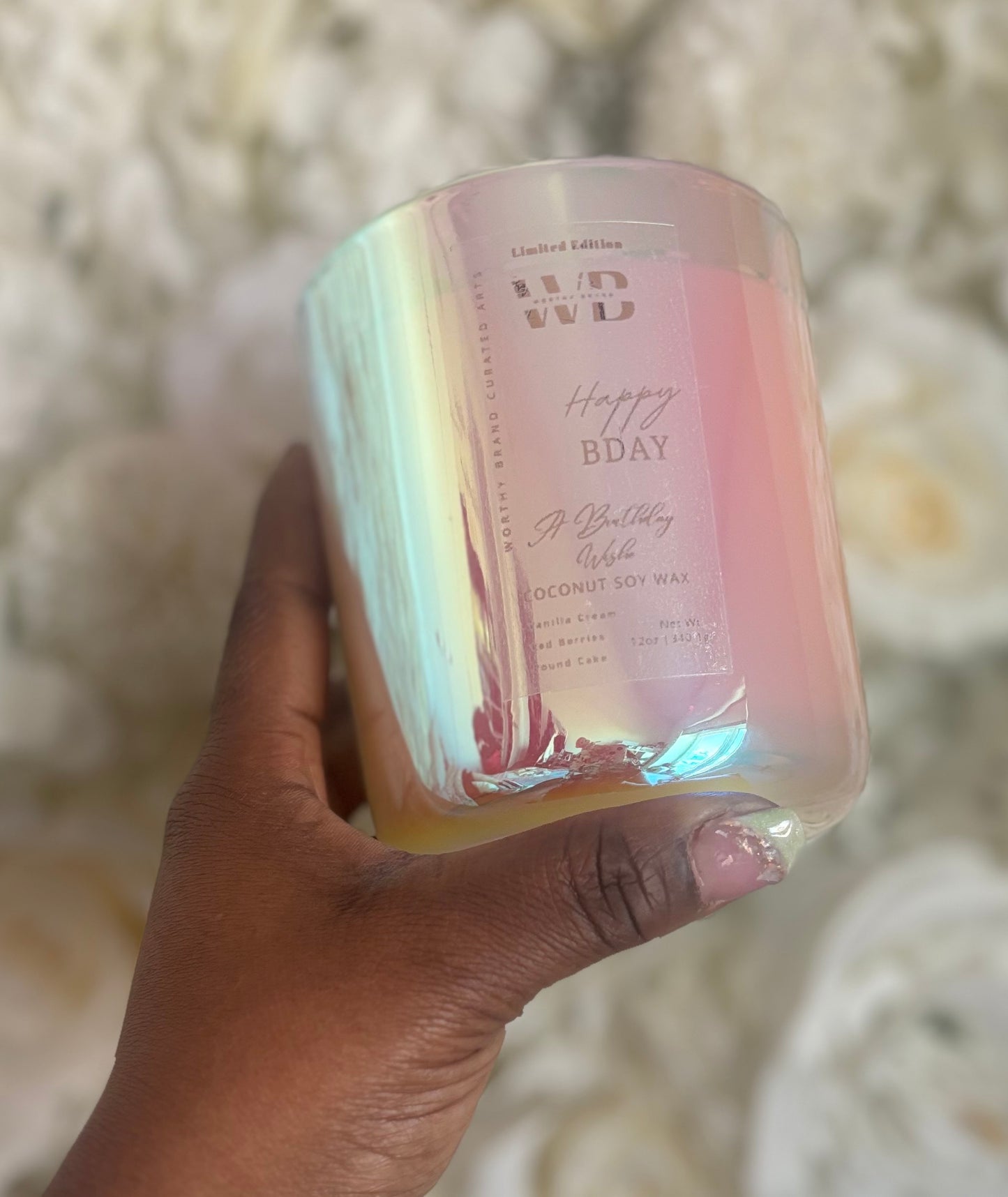 Limited Edition Happy Bday Candle