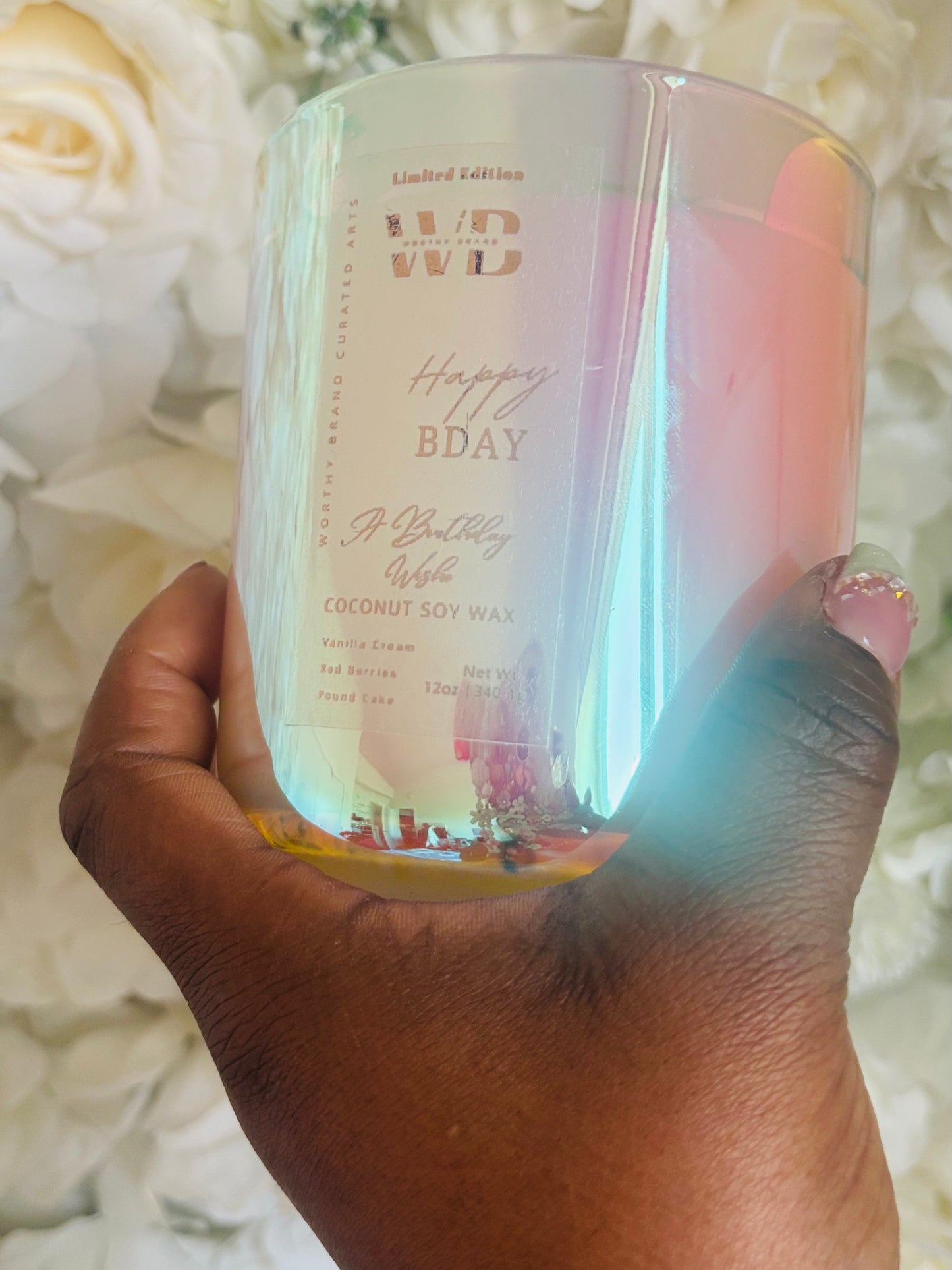 Limited Edition Happy Bday Candle