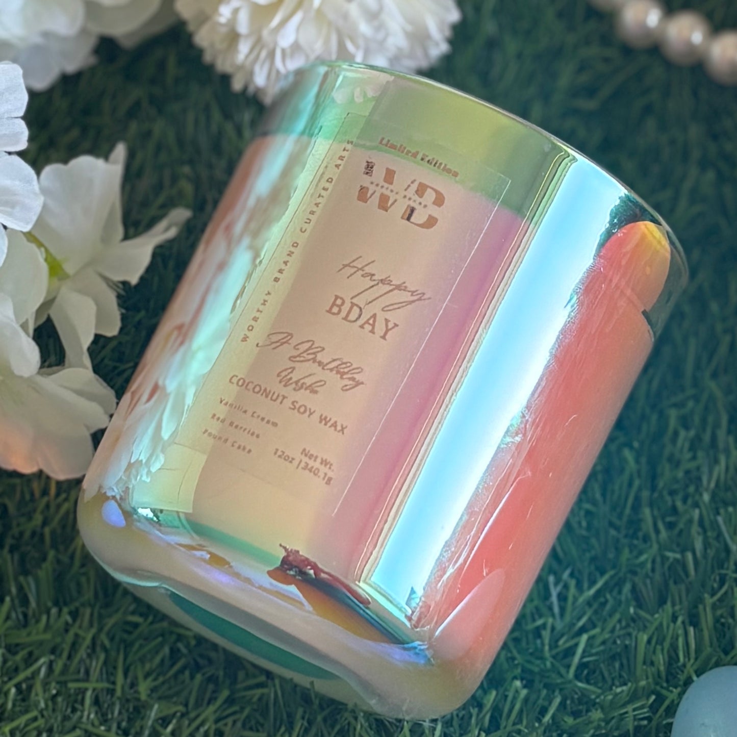 Limited Edition Happy Bday Candle