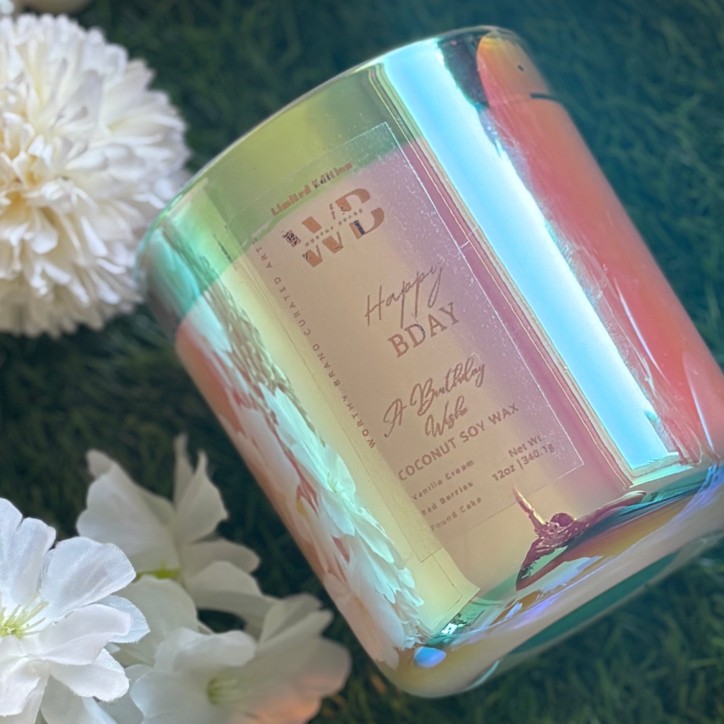 Limited Edition Happy Bday Candle