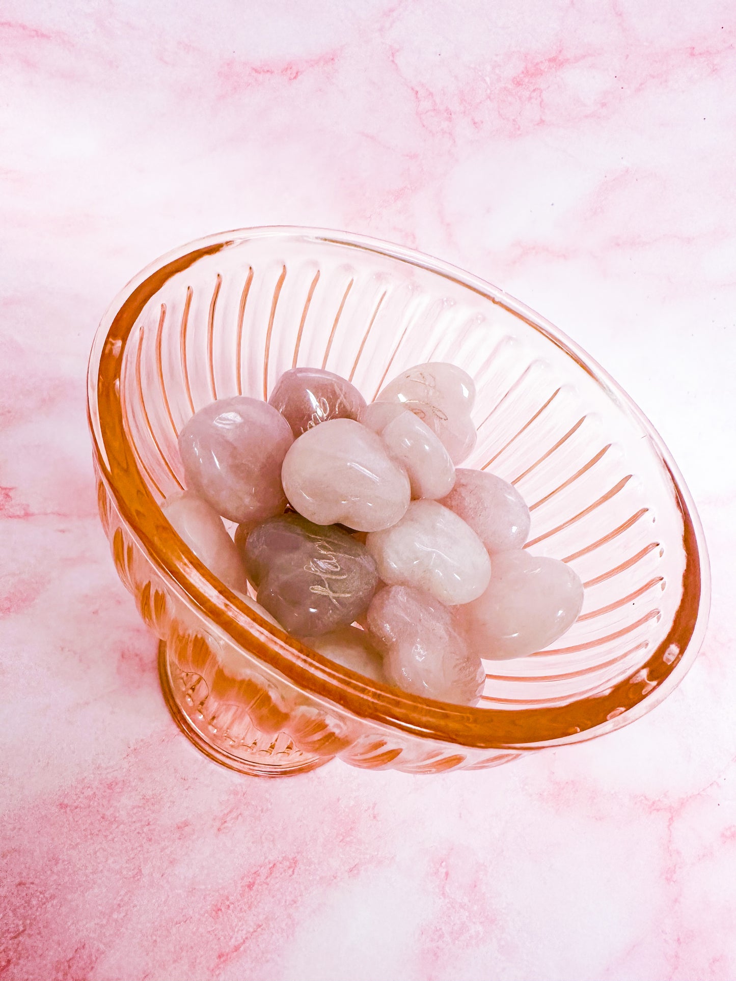 Rose Quartz Heart