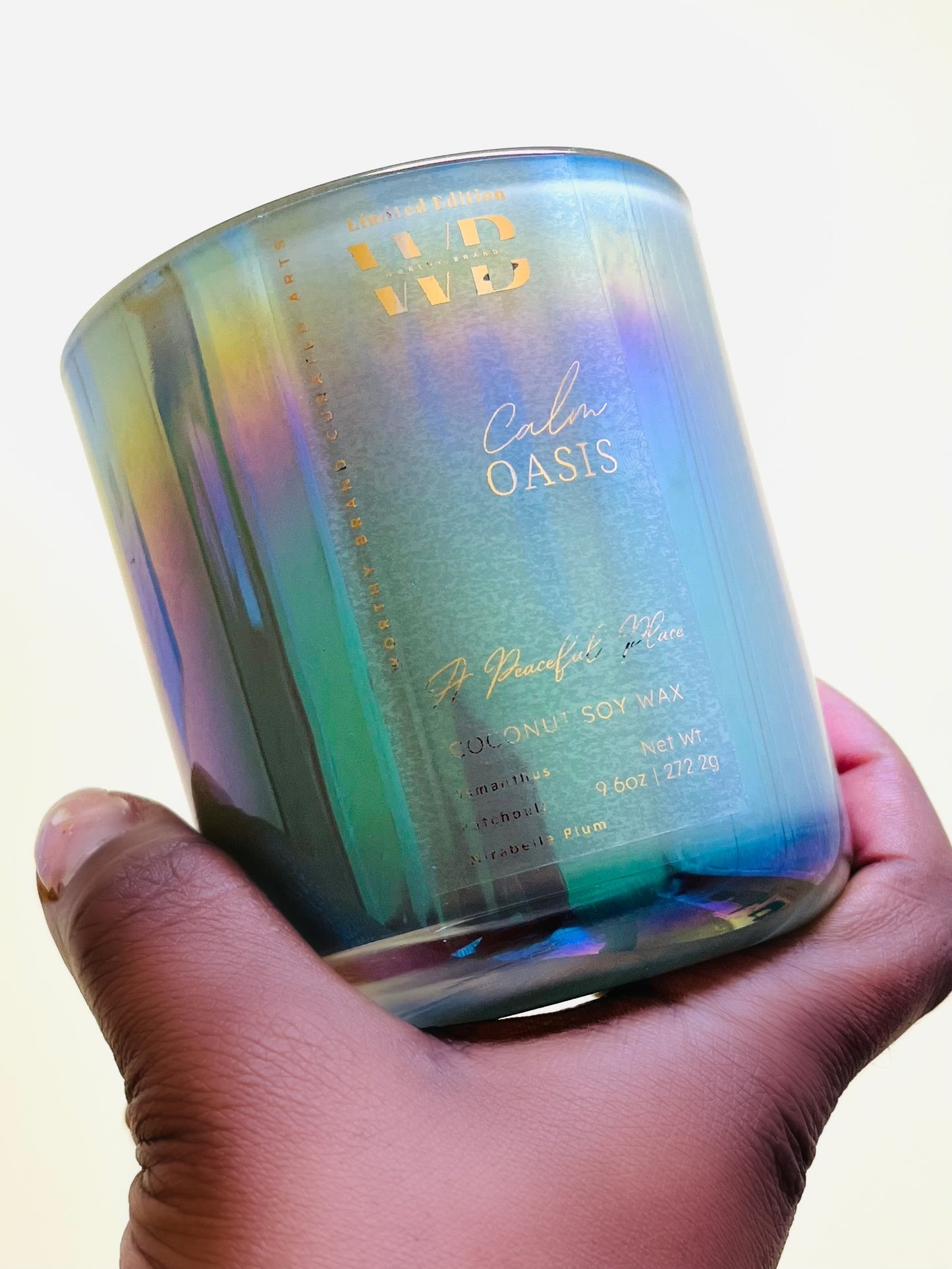 Calm Oasis Limited Edition Awareness Candles